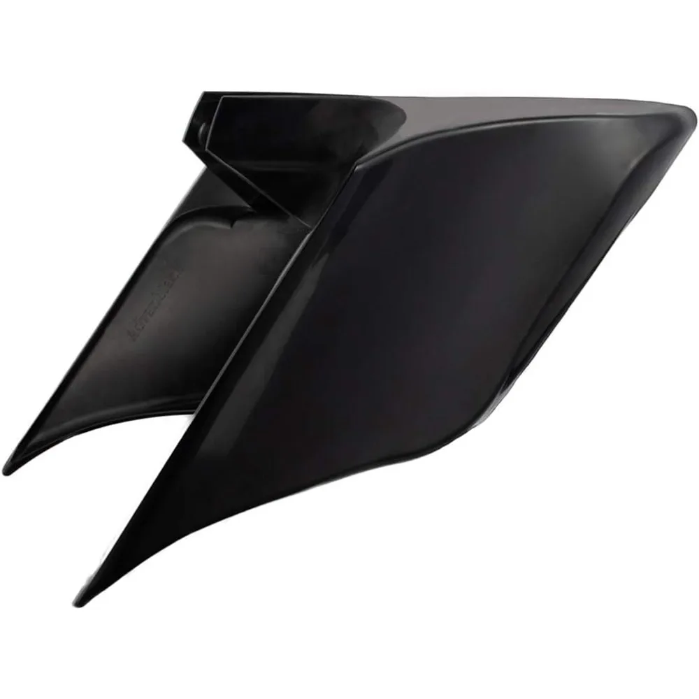 Motorcycle Side Covers Stretched Panels Skirt Fit for 2014+ Harley Touring FLH - Unpainted