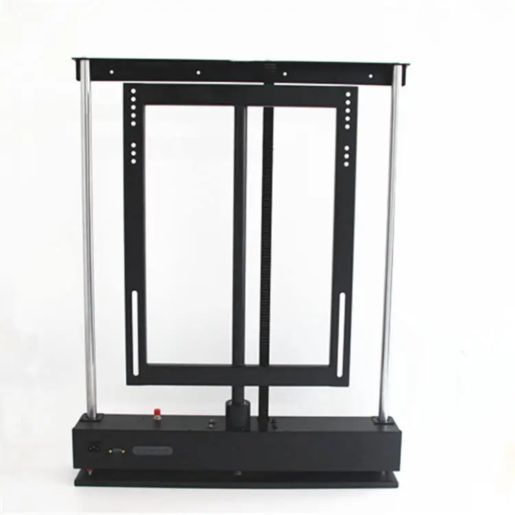 Hot Sale Electric TV Stand with Remote Control 360 Degree Rotating Video Functionality for Hotels and Conferences