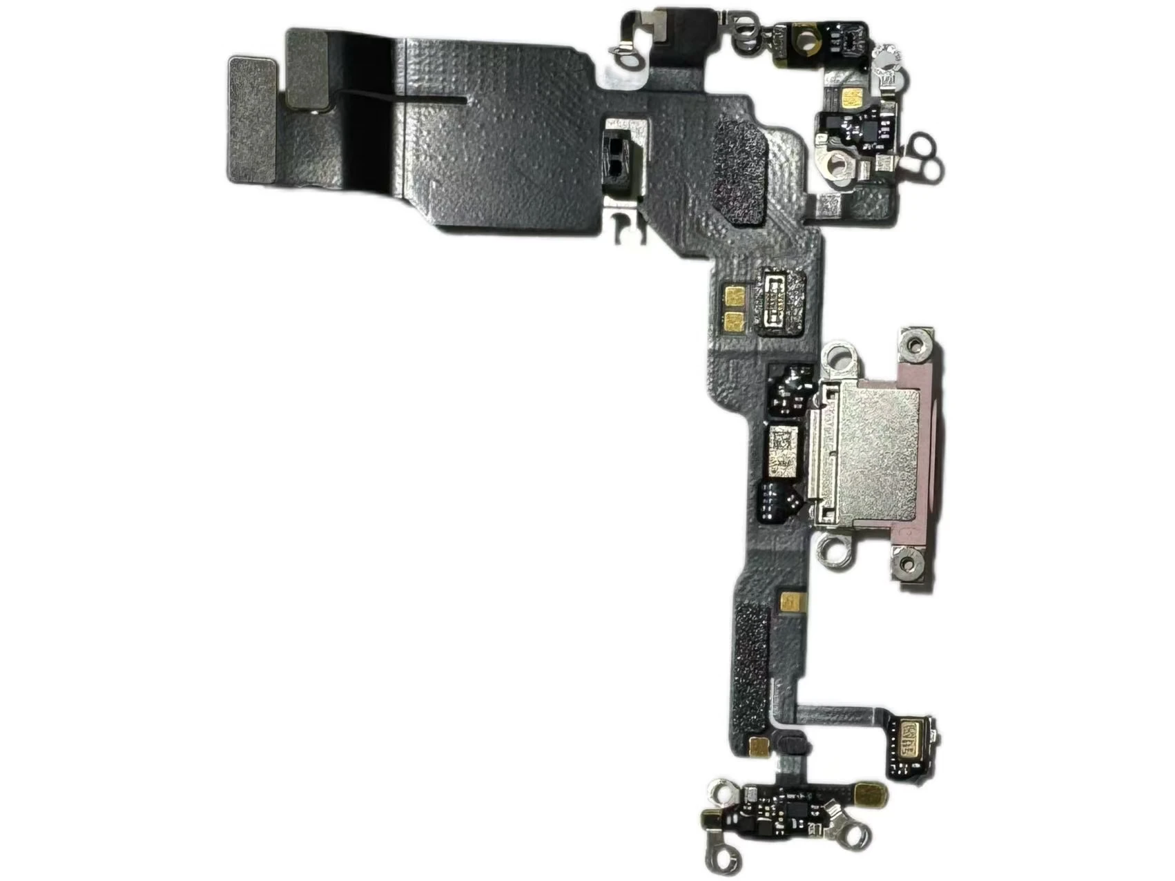 Whole Sale Used Original Charging Flex Cable for iPhone 15 USB Dock Connector Charger Port Replacement Parts