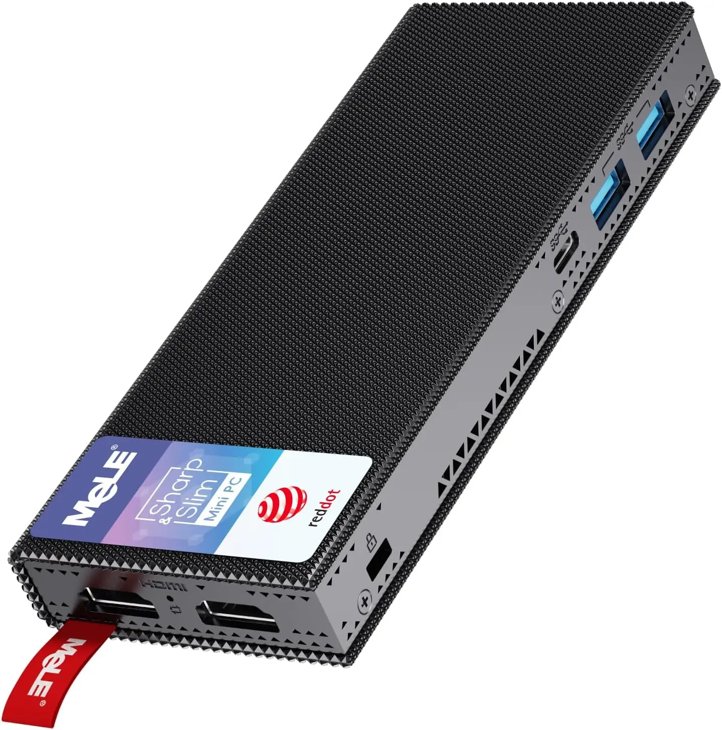 MeLE PCG02 Pro Fanless Mini PC Stick N5105 8GB/256GB, WiFi5 USB PD3.0, Micro Computer Desktop Dual HDMI, Gigabit Ethernet BT5.1
