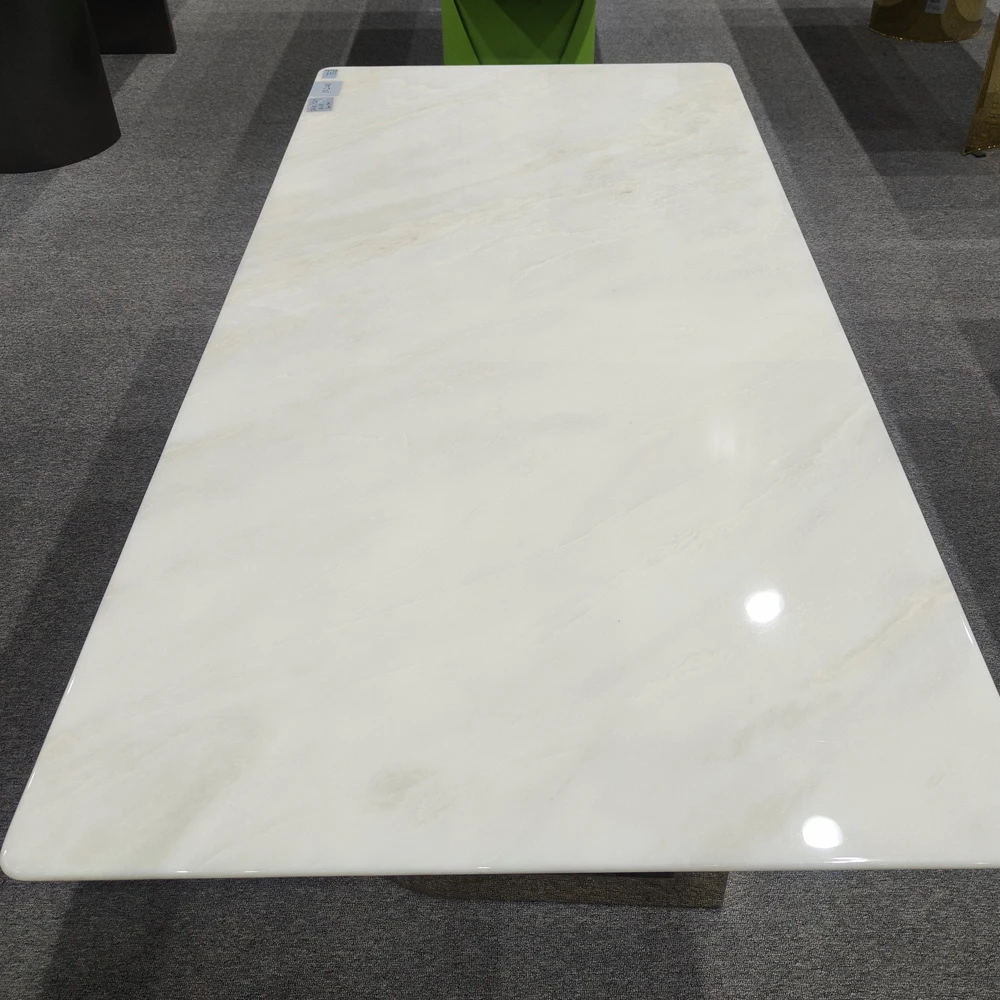 Milan White Marble Flat Stone Custom CE Modern Kitchen Decoration Platinum Kitchen Countertops