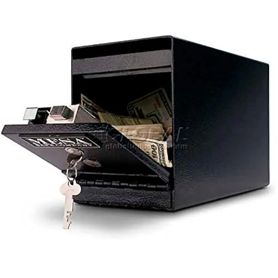 Safe B-Rate Undercounter Safe Cabinet Dual Key Lock 6"W x 12-3/4"D x 8"H