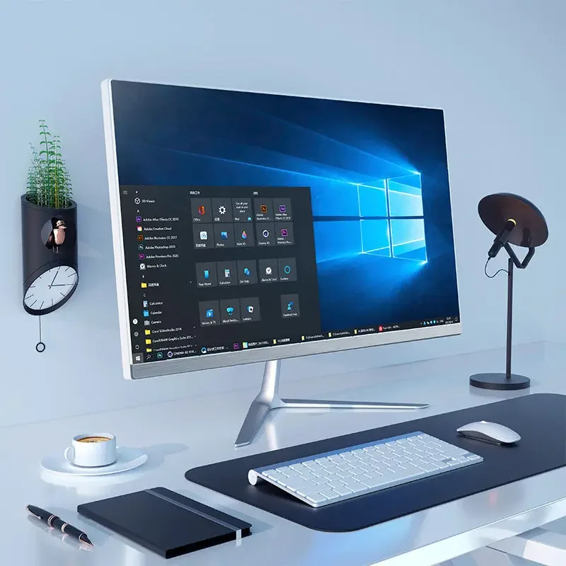 Factory Price Aio 27 Inch Gaming Computer I7 I9 Ddr4 16gb 512gb Ssd All In One Pc Monoblock Desktop Computer