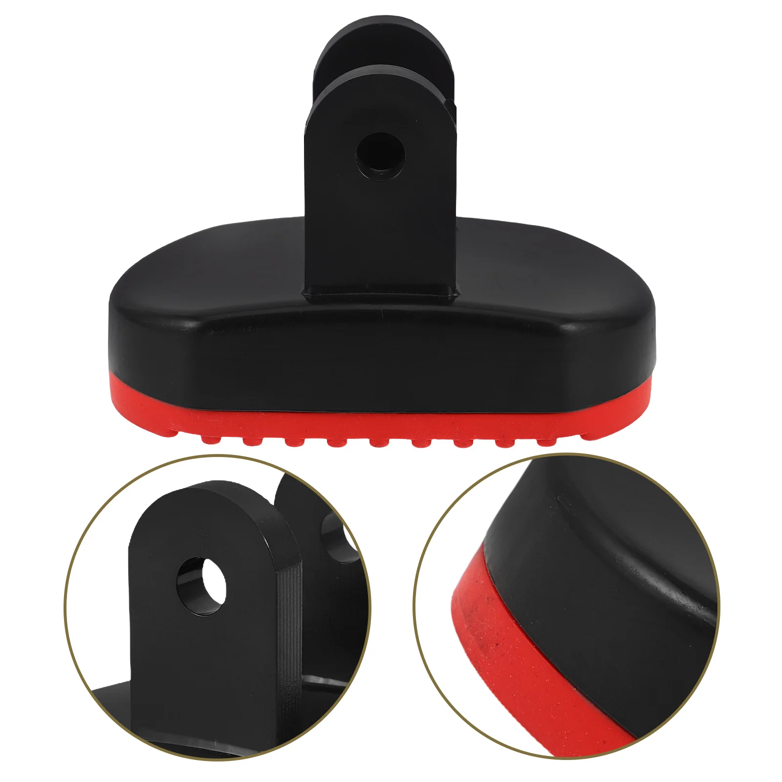 Loft Telescopic Ladder Feet Replacement Pads Plastic Anti-Skid Noise Reduction Design Easy Install Quiet Home Ladder Accessories