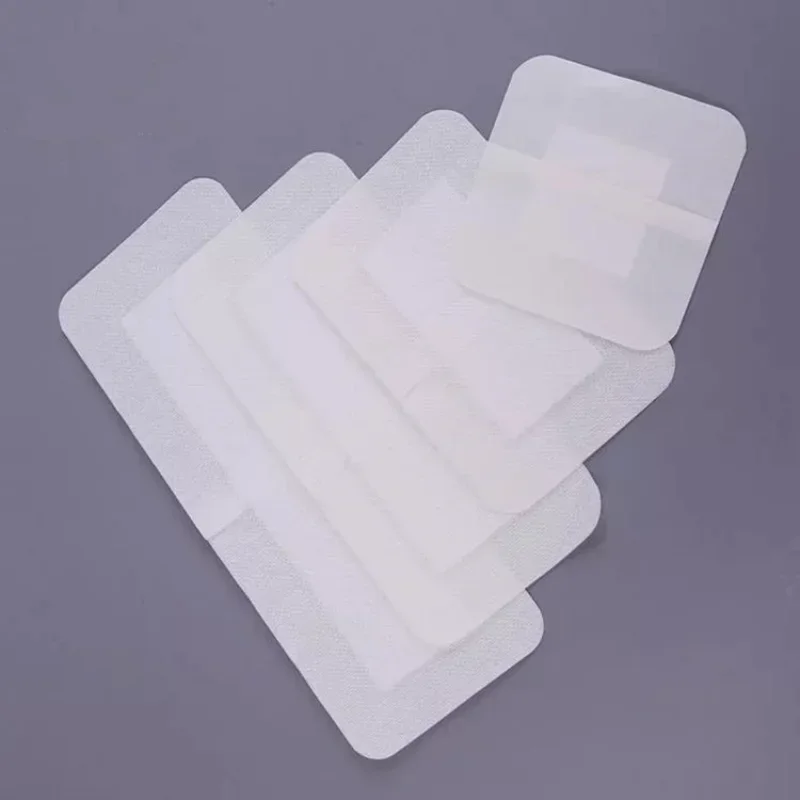 10Pcs Large Size Hypoallergenic Non-woven Medical Adhesive Wound Dressing Band aid Bandage Large Wound First Aid