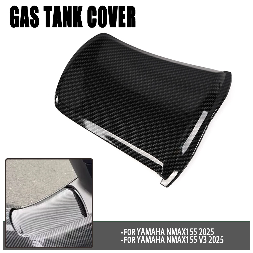 For Yamaha NMAX155 V3 2025 Fuel Tank Protection Guard Accessories Motorcycle Fuel Tank Carbon Fiber Cover N-MAX155 NMAX 155