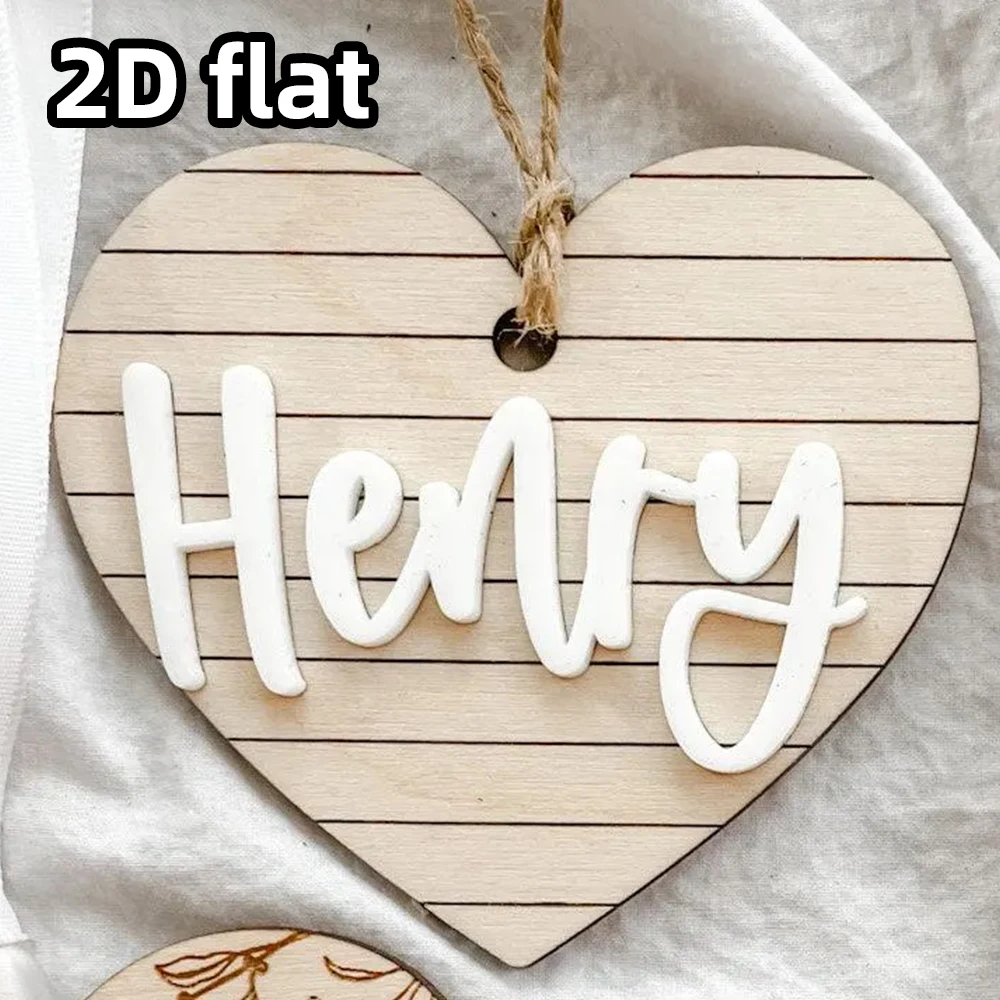 1PC Valentine’s Day Basket Name Tag, Personalized Heart Name Tag, Custom Valentines Gift Tag for Kids