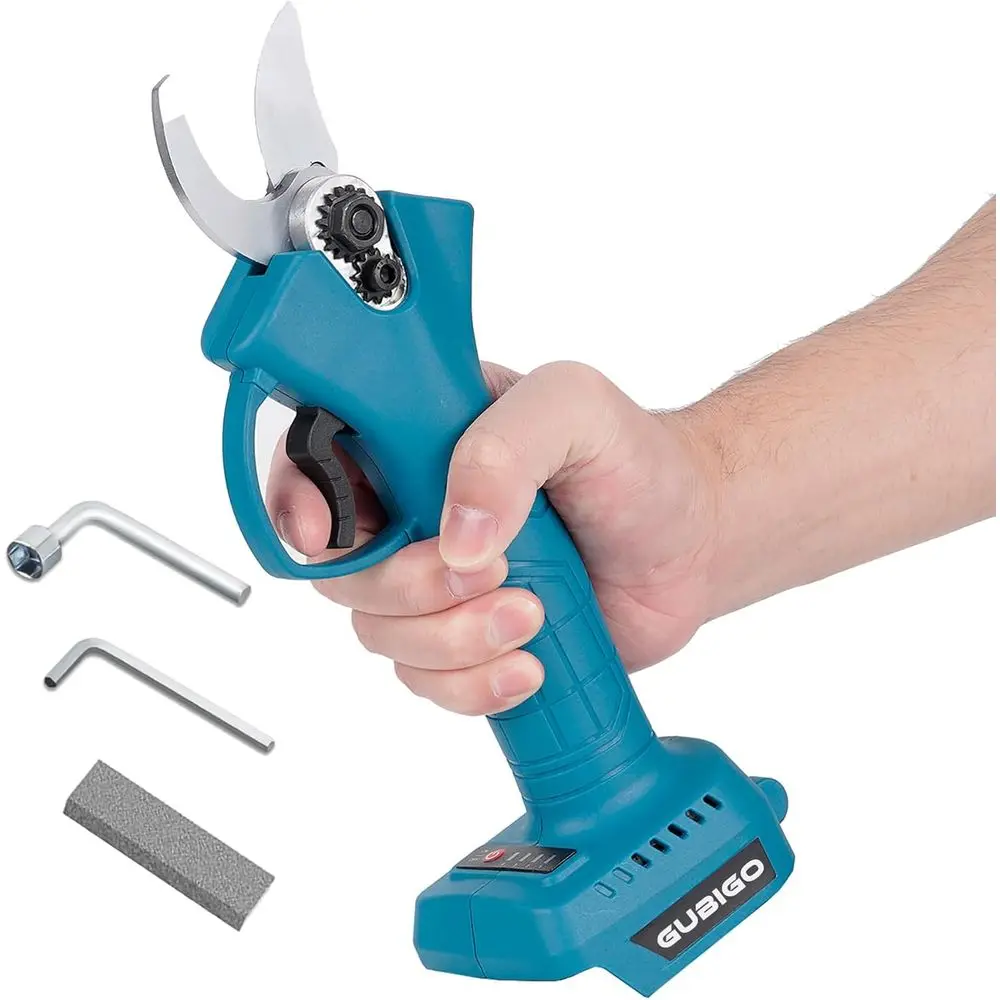 Electric Pruning Shears Cordless Pruner for Makita 18V/21V Battery, Adjustable Cutting Diameter 10-30MM (0.4-1.18IN), Power Prun