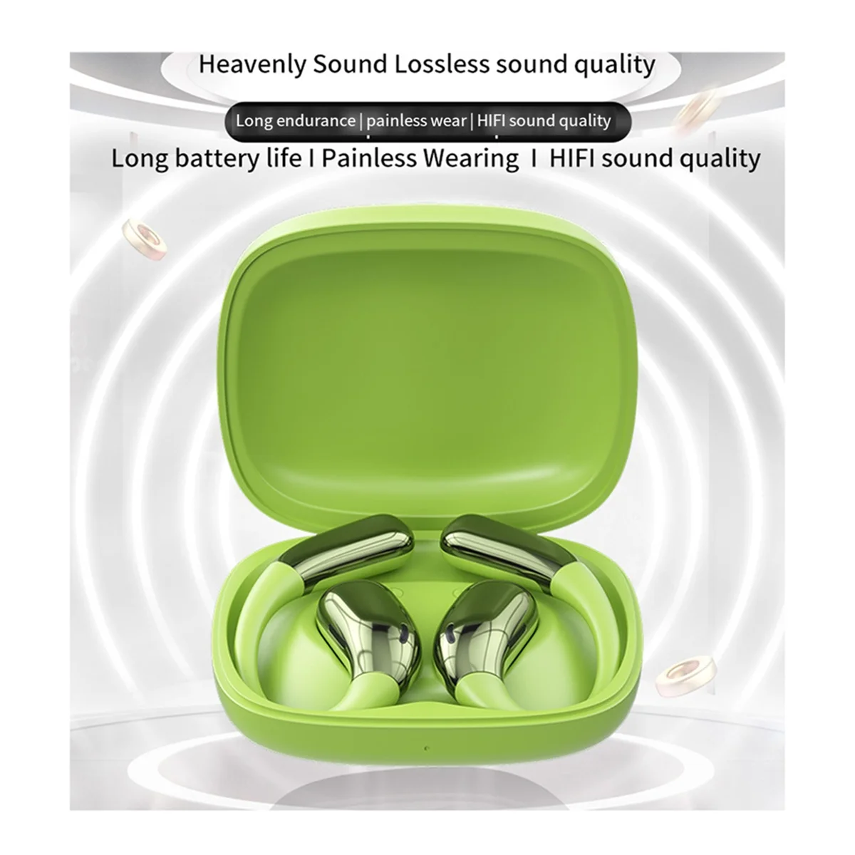 Popular Ear Hanging Style Wireless Headphones Sports Headsets for Running D