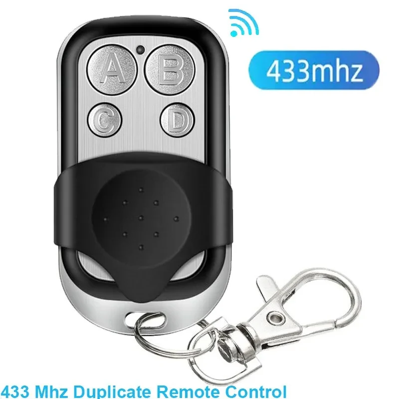 433MHZ Cloning Duplicator Key Remote Control Controller Universal 4Buttons Clone Learning Code Rolling Code For Gate Garage Door