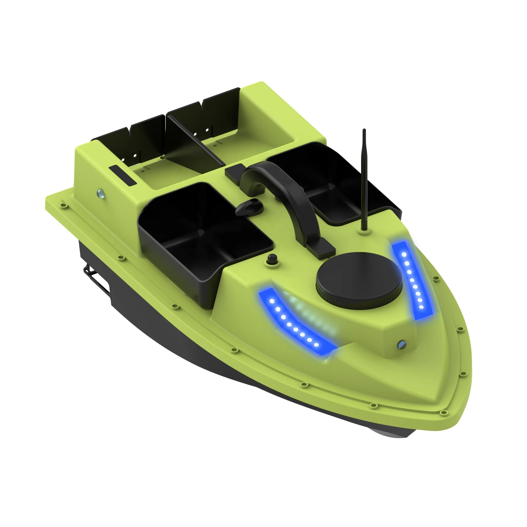 600M GPS Remote Control RC Carp Fishing Bait Boat With 4 Bait Tanks And Fish Finder 2KG Load For Fishing