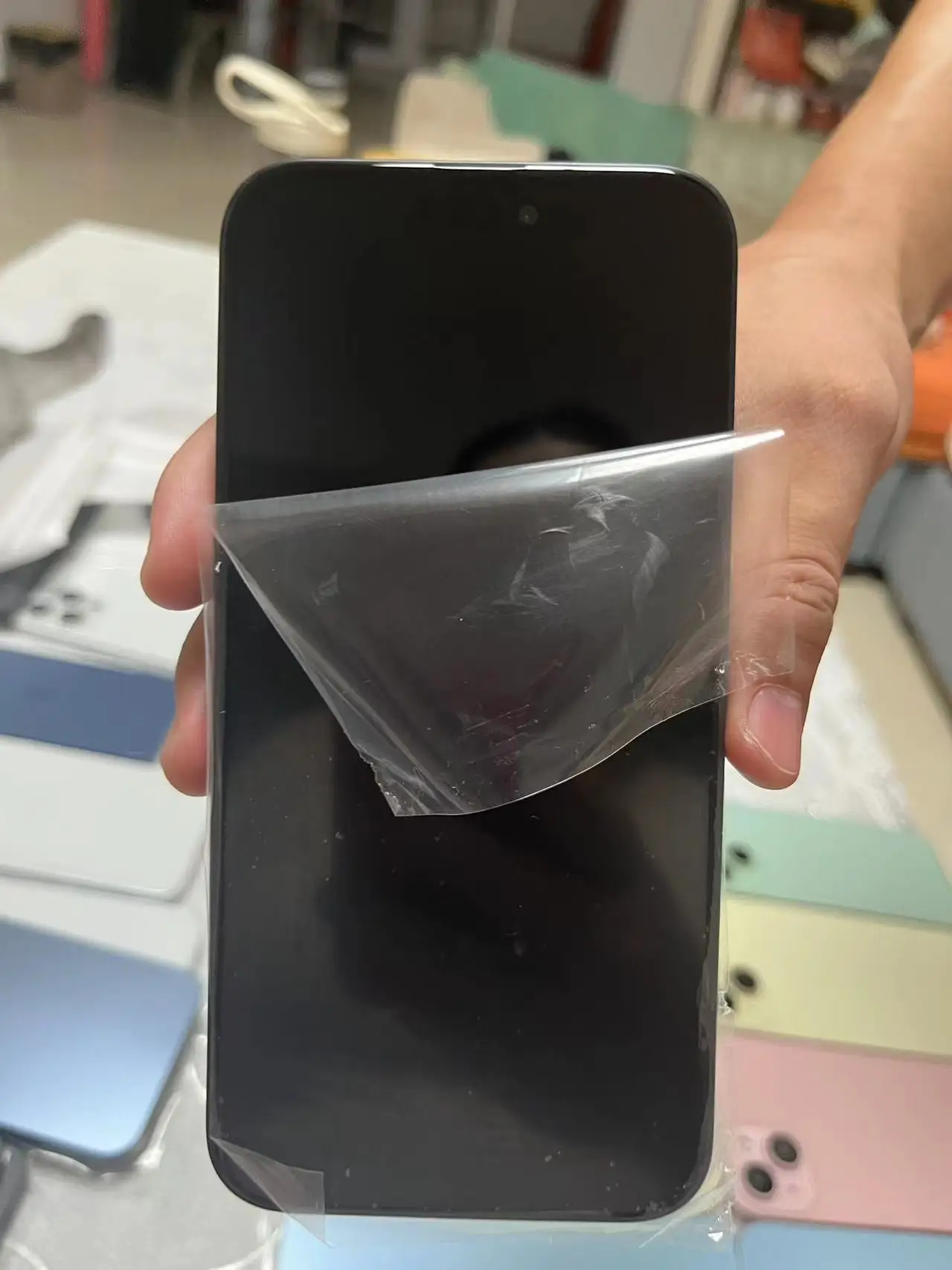 Fake Phone Model For Phone 15 Pro Max Replica Dummy Smartphone Not Working Simulation Showcase Copy Machine Mischievous props