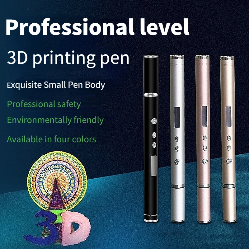 3D printing pen ;pen size 3D pens toys DIY ;3D graffiti painting pen creative gift box set RP900A compact