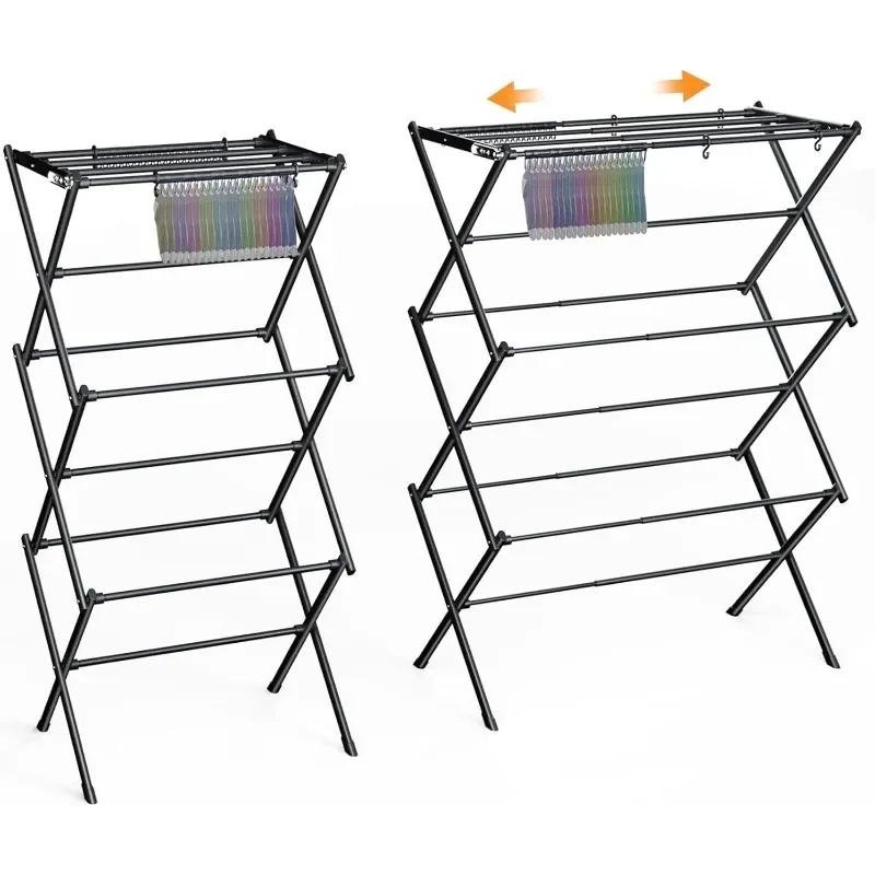 Household Indoor Foldable Drying Rack Clothing, Laundry Drying Rack - 40" x 28.8" x 14.2", Space Saving Indoor&Outdoor,