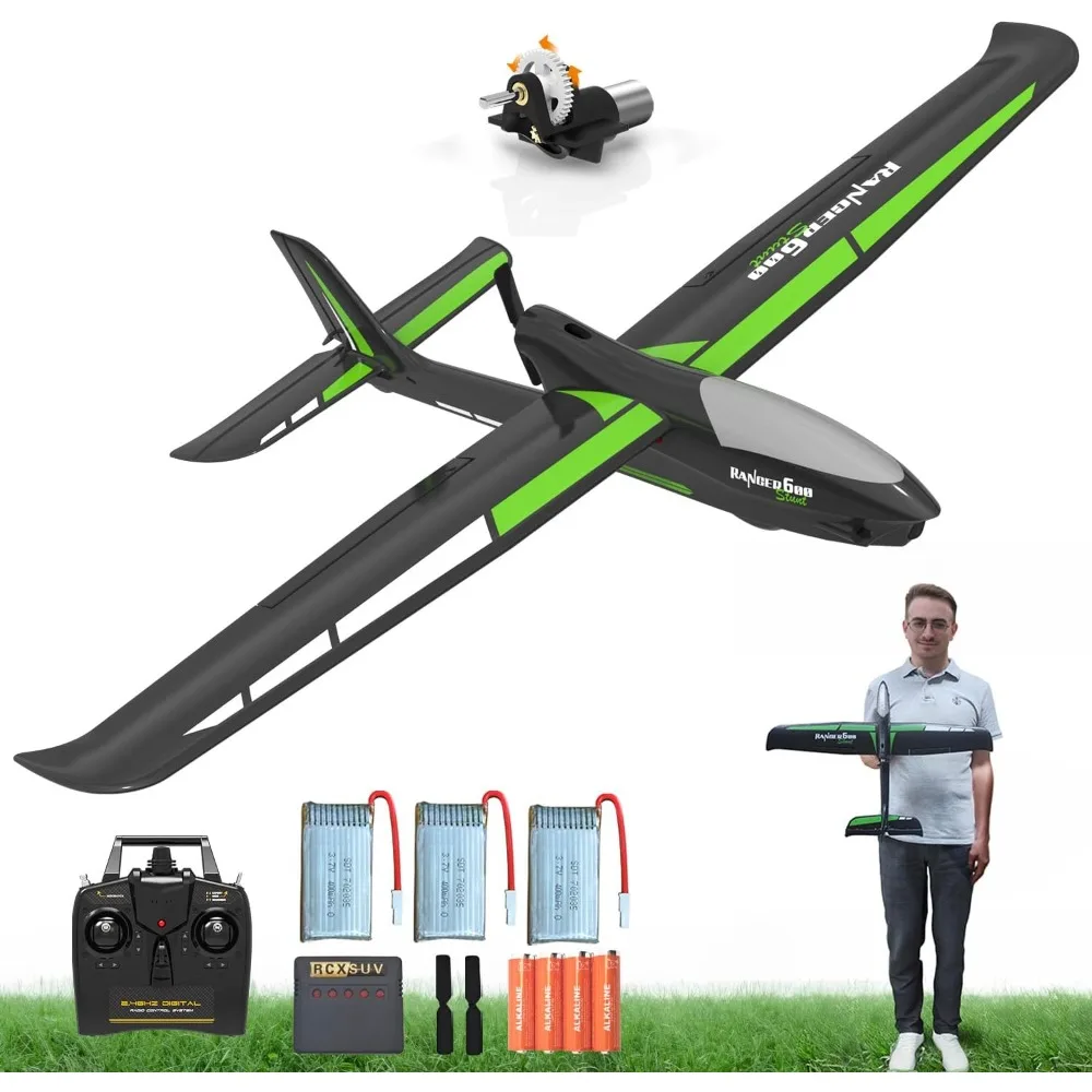 Advanced Volantex RC Airplane for Adults - 4-Channel Control with Durable Foam and 3 Flight Modes