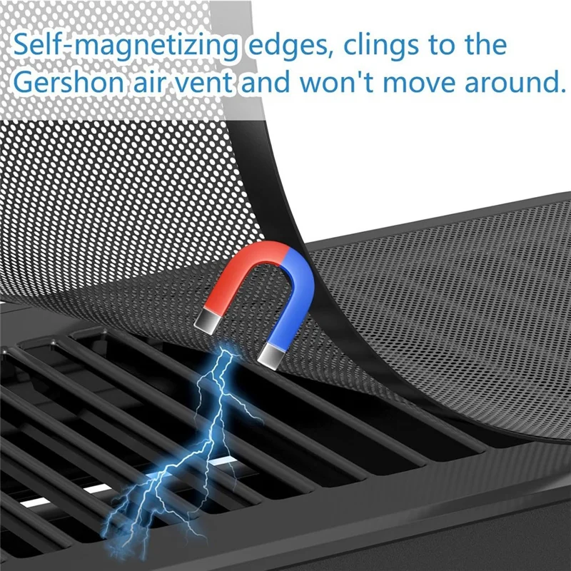 BHTS-Floor Vent Covers,4X12in Magnetic Vent Covers Mesh Screen Air Vent Filter,Floor Register Vent Covers For Home Floor