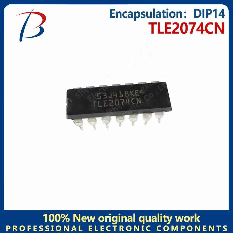 5pcs  TLE2074CN package DIP14 operational amplifier chip