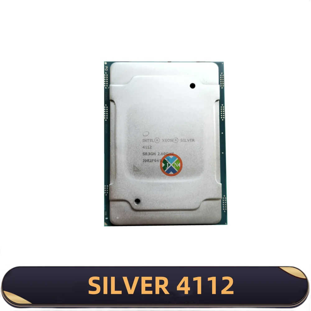 Xeon SILVER 4112 2.6GHz 8.25M Cache 4-Cores 8-Thread 85W LGA3647 CPU Silver4112