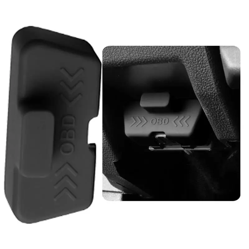 OBD Cover Lock Waterproof OBD Interface Cover Silicone Protective Sleeve For Variety Of Models Automotive