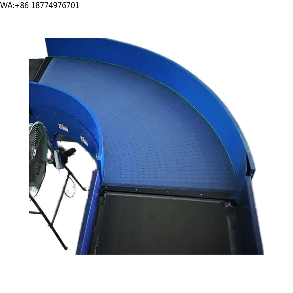 Circular Corner Conveyor 180 Degree Assembly Line Conveyor Belt Packaging Machinery Transition Matching Belt Turning Machine