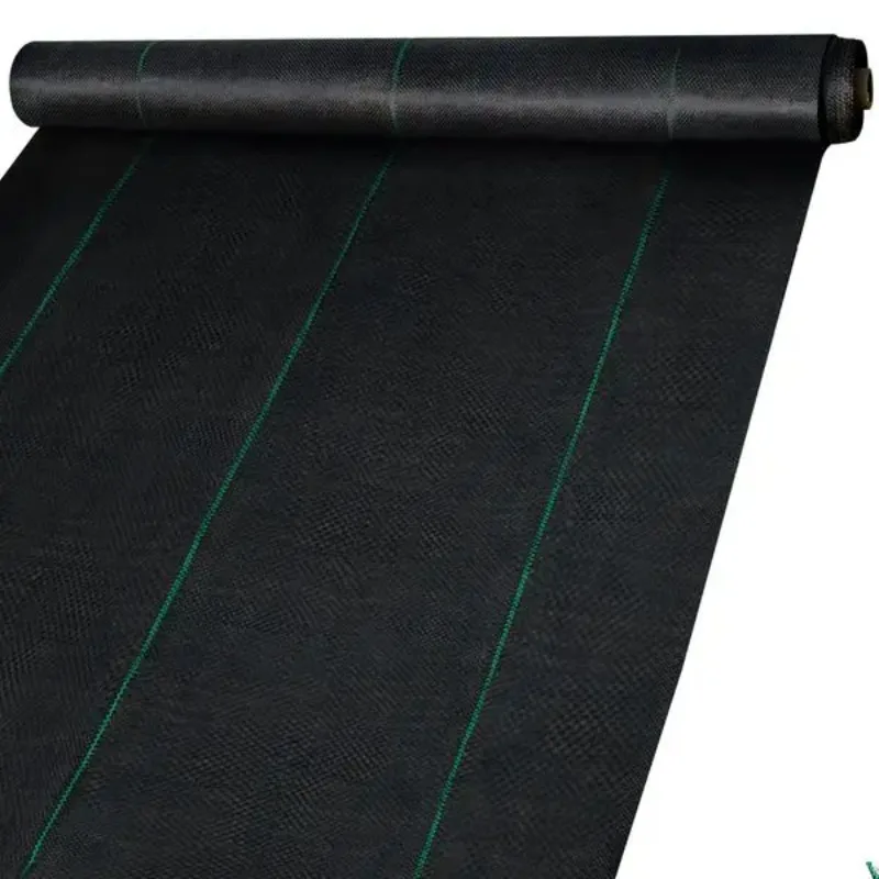VEVOR 2*3FT300FT Premium Weed Barrier Fabric Heavy Duty 2.4OZ, Woven Weed Control Fabric, High Permeability Good for Flower Bed,