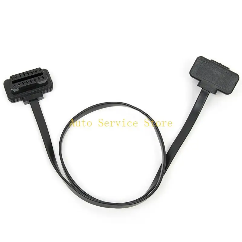 462A 16Pin Socket Male To Female OBD OBDII 8Core Connector Cord Wire 30/60/100/150cm