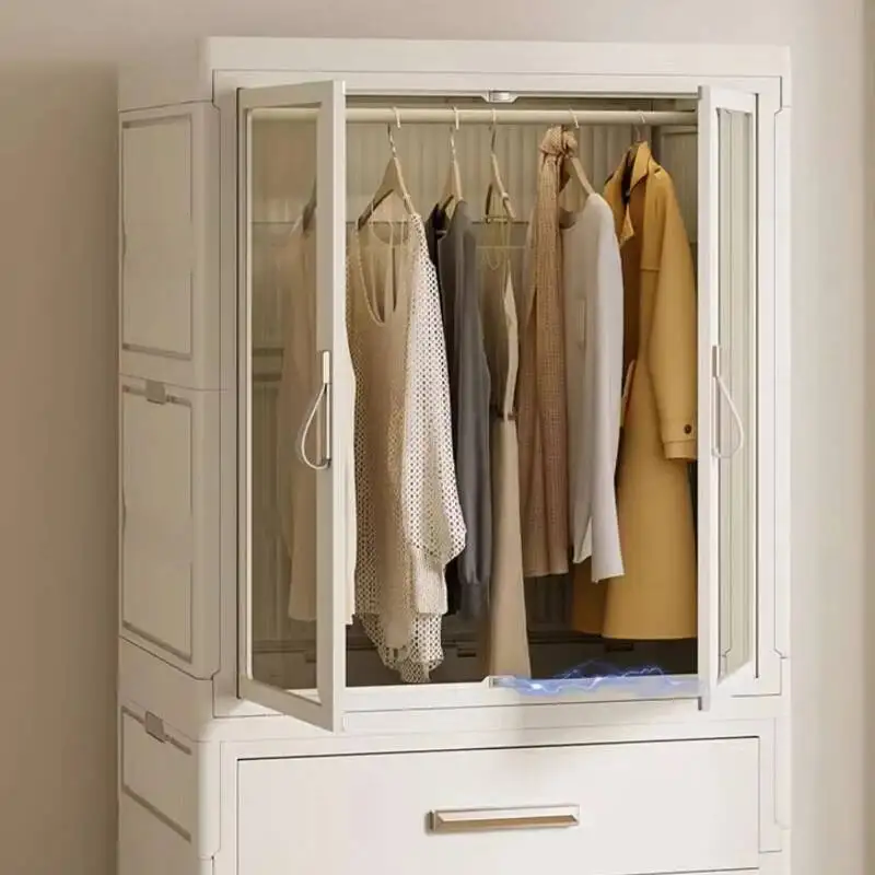 Hangers Organizer Children Wardrobes Storage Bedroom Closet Children Wardrobes Plastic Penderie Enfant Room Furniture MR50CW