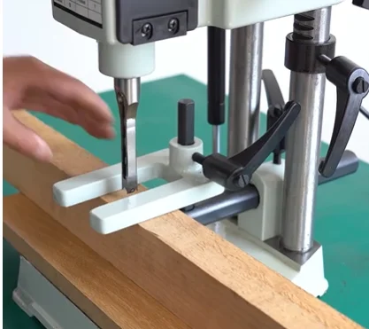 Multifunctional desktop drill Tenon-machine FS-3858L Household square eye machine Woodworking slotting tenon machine
