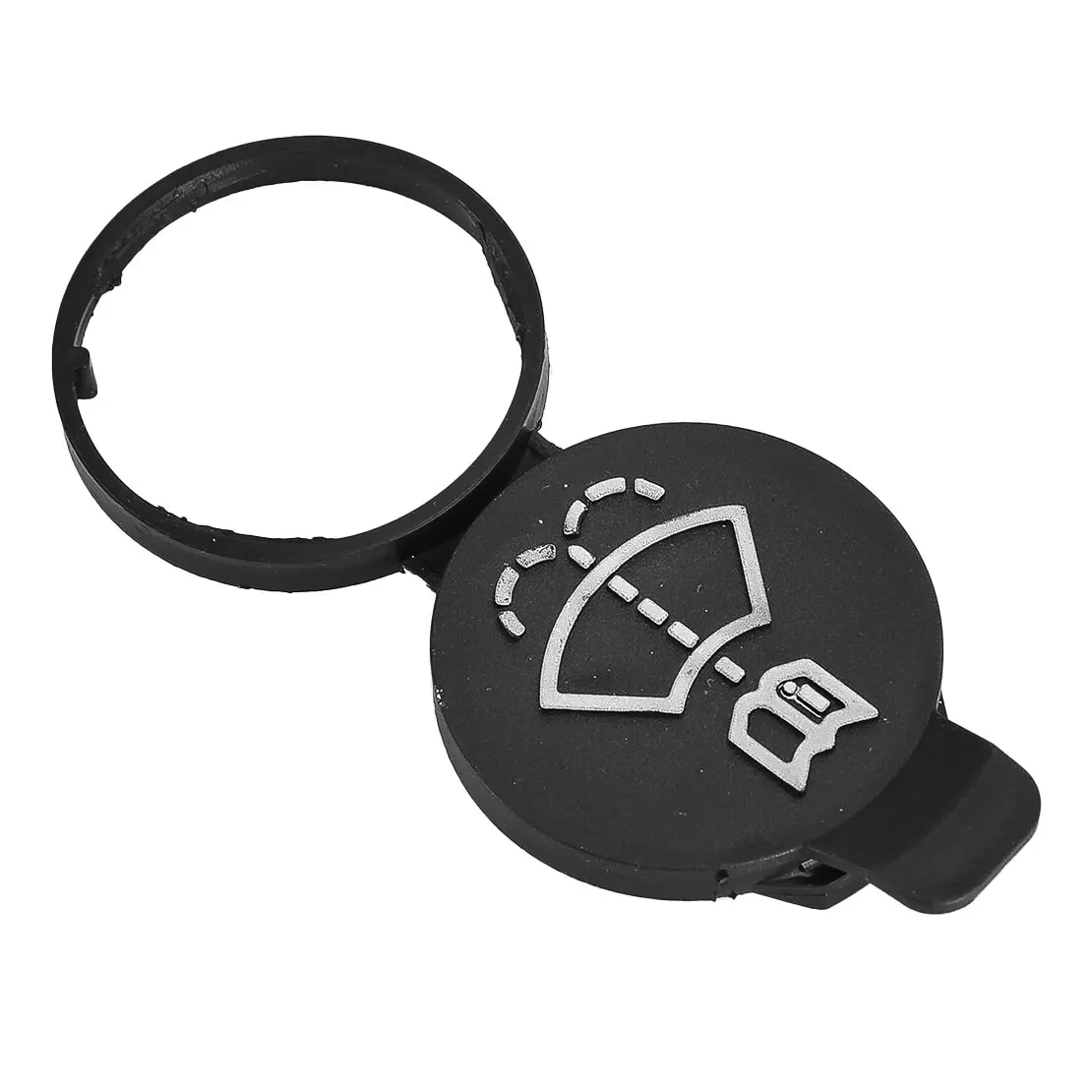 13227300 Windshield Wiper Washer Fluid Reservoir Bottle Cap Cover Fit for Buick Cascada Cadillac Chevrolet GMC Black Plastic